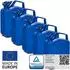 B+W Metall Benzinkanister 5x 5 Liter Blau RAL 5005 UN-Zulassung