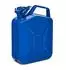 B+W Metall Benzinkanister 5x 5 Liter Blau RAL 5005 UN-Zulassung