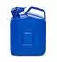 B+W Benzinkanister Metall 2x 5 Liter Blau RAL 5005 und UN-Zulassung 0,9mm Stahl nach DIN 7274 für Benzin Diesel E10 2-Takt