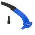 B+W Ausgießer flexibel für Metall Benzinkanister 5/10 / 20 Liter 25cm Flex Spout inkl. Halterung für - Blau RAL 5005