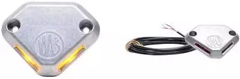 WAS LED Warnblinkleuchte f&uuml;r Hebeb&uuml;hnen 12V/24V, orange (1127)