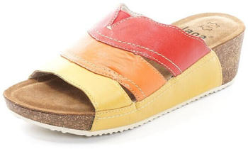Jana Shoes Sabot 8-8-27304-24 saffron comb