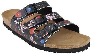 JOE N JOYCE Paris SynSoft Soft-Fußbett Floralnavy Schmal