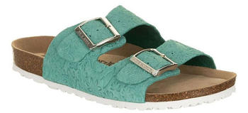 JOE N JOYCE London Veloursleder Soft-Fußbett light green schmal