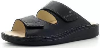 Finn Comfort Riad Herren Pantolette schwarz Neymar Glattleder