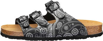 Lico Bioline Lady Power Pantolette schwarz silber