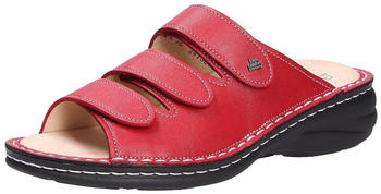Finn Comfort Pantolette Hellas pomodore Leder Klettverschluss Riemen