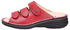 Finn Comfort Pantolette Hellas pomodore Leder Klettverschluss Riemen