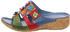 Gemini Clogs Leder Pantoletten Blümchendesign 032493-02