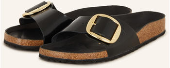 Birkenstock Pantoletten Madrid Big Buckle schwarz