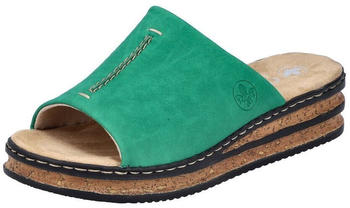Rieker 62905 Pantolette gr&uuml;n