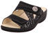 Longo Pantolette Nubukleder schwarz 1006407