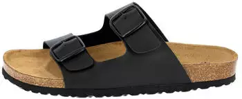 Lico Bioline Herren Schuhe Sandale Pantolette Hausschuhe – Lico Bioline Herren Pantoletten mit Schnalle