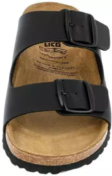Lico Bioline Herren Schuhe Sandale Pantolette Hausschuhe – Tierfreie Materialien für bewusste Träger