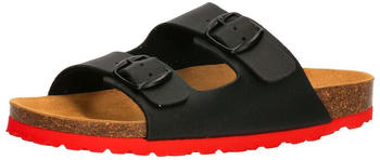 Lico Pantolette Bioline Kids Jungen schwarz