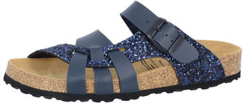 Lico Pantolette Bioline Gleam blau