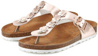 LASCANA Zehentrenner "Sandale, Pantolette, offener Schuh, Sommerschuh," mit