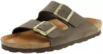 Rohde Alba Pantolette Damen Hausschuhe Sandale mocca 565014