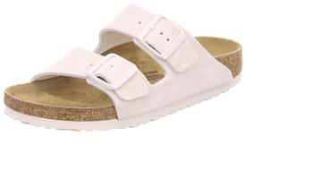 Birkenstock Arizona Veloursleder (schmal) antique white