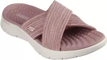Skechers GO WALK FLEX SANDAL-BUTTERFLY BLISS Pantolette lila mauve 63269263-35