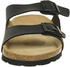 Rohde Pantoletten Sandalen schwarz Zehentrenner Schuhe