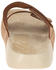 Ecco Cozmo Pantolette hellbraun 2fach Klett 206823