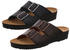 Rohde Neustadt NATURFORM Herren Sandalen Pantolette Hausschuhe schwarz 1508