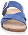 Rohde Elba Pantolette Keilabsatz Schlappen blau