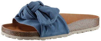 VERBENAS Roxy Roda Pantolette blau grau