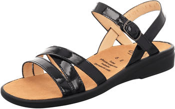 Ganter Sonnica Sandalen schwarz Lack