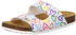 Lico Pantolette Bioline Heart weiß