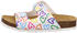 Lico Pantolette Bioline Heart weiß