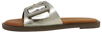 Tamaris Leather Mules (1-27105-42) light gold