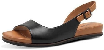 Jana Shoes Sandalen flach verstellbarer Riemen schwarz