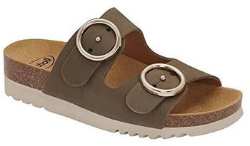 Scholl Malibu' 2 Straps Sandale vert