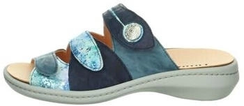 Think Damen Pantolette Camilla chromfrei türkis-kombi 8090