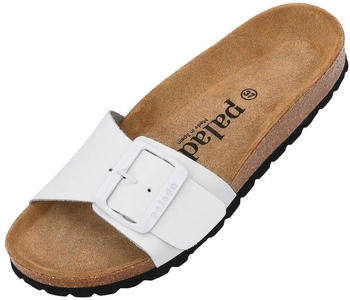 Palado Malta EGS Matt Premium Leather Pantolette weiß
