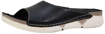 Andrea Conti Pantolette 0529610 breiter Riemen Leder sportliche Laufsohle