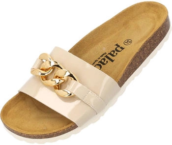 Palado Pantolette 'Gozo' nude karamell gold