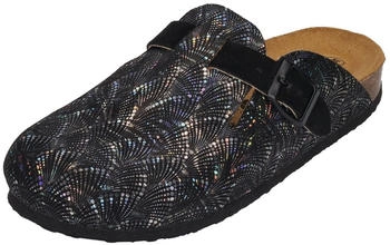 Plakton BLOGG 181539 Keilpantolette schwarz
