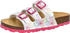 Lico Pantolette Bioline Flower Kids weiß