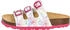 Lico Pantolette Bioline Flower Kids weiß