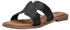 Lazamani Pantolette Leder schwarz