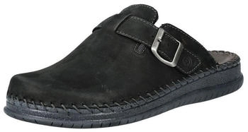Rohde Pantolette Nubukleder schwarz