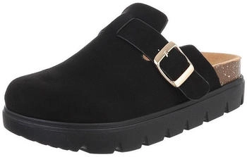 Ital Design Mules Freizeit Plateausandaletten 87118094 schwarz