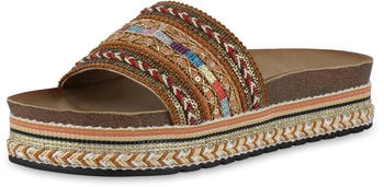 VAN HILL Pantolette 'Madison' hellbraun