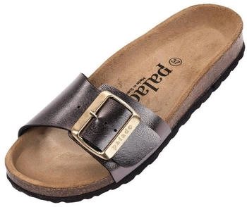 Palado Malta EGS Metallic Pantolette anthrazit