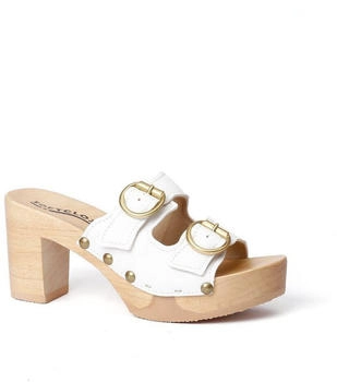 Softclox EVI Buttero weiß natur Pantolette