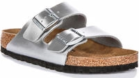 Birkenstock 1012282-2193-36, Birkenstock Arizona Birko-flor silver (2193)...