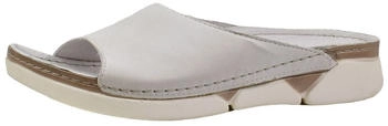 Andrea Conti Damen Pantolette Leder breiter Riemen sportliche Laufsohle 0529610